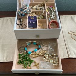 Jewelry Box And Jewelry 