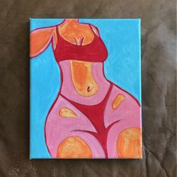 Handpainted drawing
