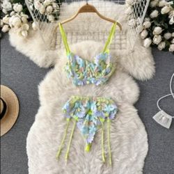 Women's Sexy Floral Bikini - 2 pc Set