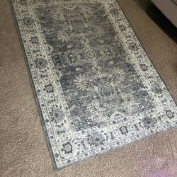 Multicolored Área Rug 