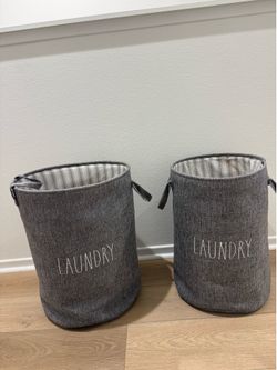 2 Rea Dunn Laundry baskets