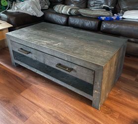 Coffee table & end table/nightstand Heavy Wood Rustic