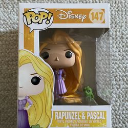 Brand New Rapunzel and Pascal Vinyl POP