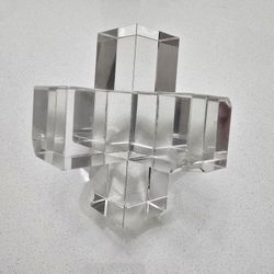 Crystal Geometric Object Sculpture