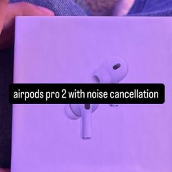 Airpod pro 2 with noise cancellation 