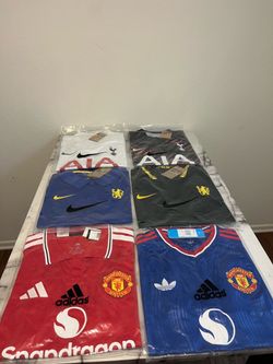 Soccer Jersey Bundle – Man United, Chelsea, Spurs