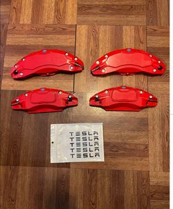 Tesla brake caliper covers