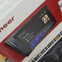 Pioneer Double Din BT Car Stereo Touch Screen 
