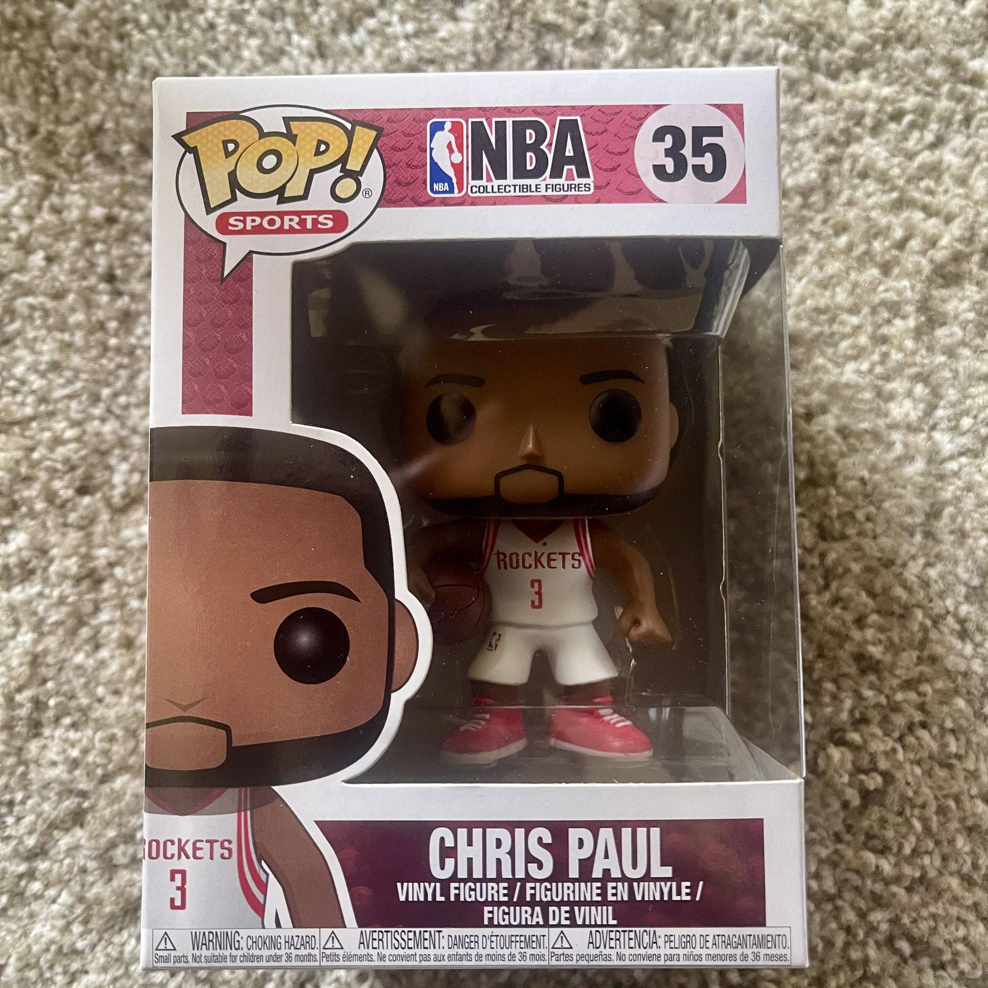 Funko Pop! NBA Chris Paul #35 Houston Rockets