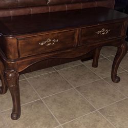 Antique Entryway Table 