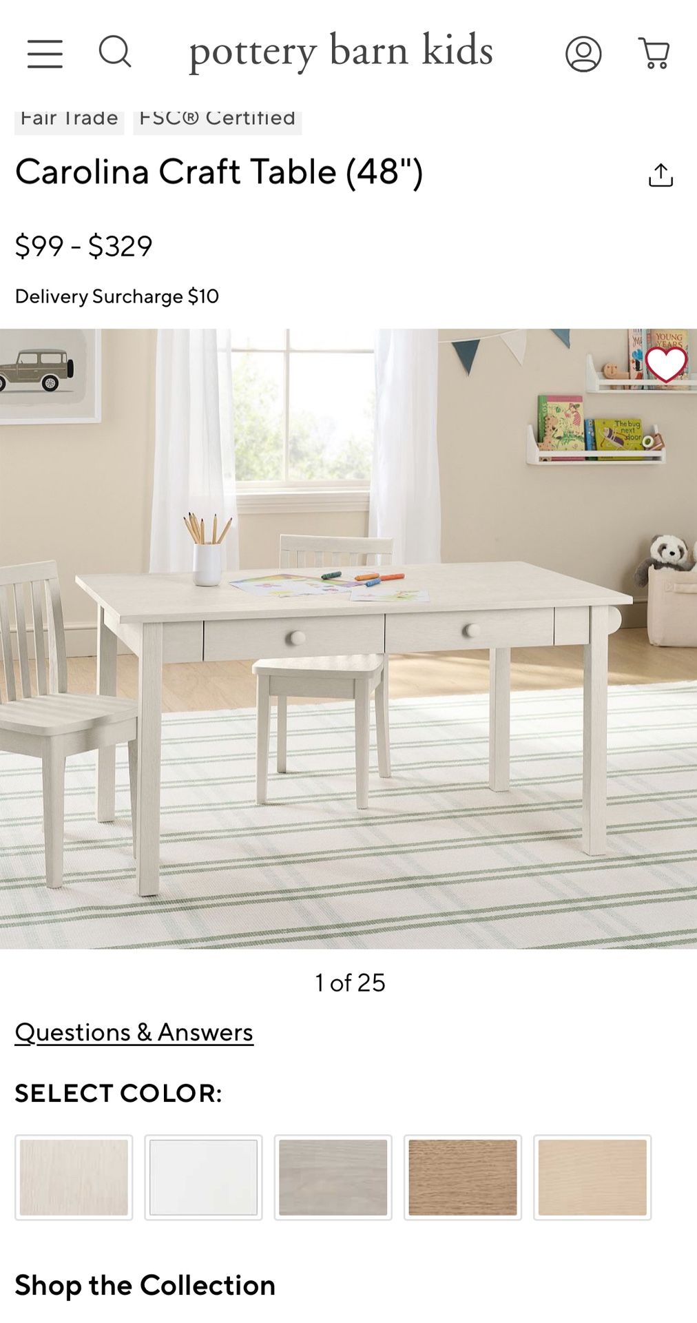 Pottery Barn kids Table And Chairs