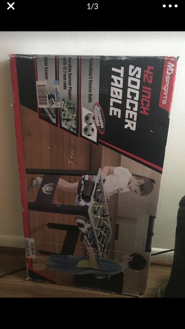 42 inch soccer table