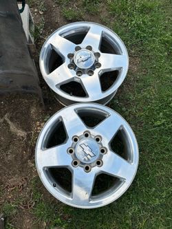 20 inch Chevy stock rims no tires