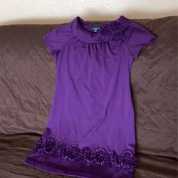 R&M Richards Cute Purple Dress SiE 6p