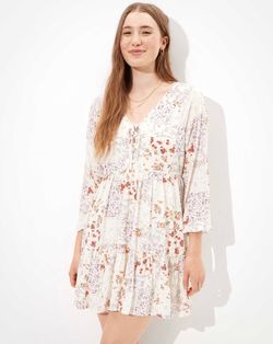 AE Long Sleeve Babydoll Dress