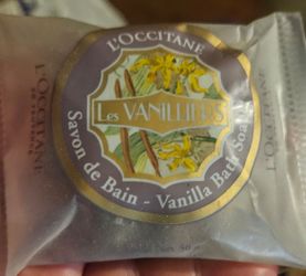 Vintage L'Occitane Les Vanilliers Vanilla Bath Soap 50g 1.7oz NEW Sealed Rare