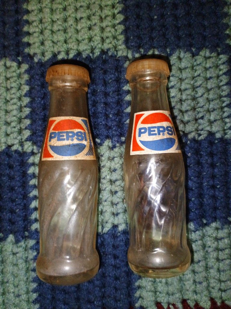 Pepsi Salt And Pepper Shakers