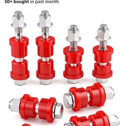 Club Car DS Front Suspension Bushing Kit with Hardware | Leaf Spring & Upper A-Arm Polyurethane Bush