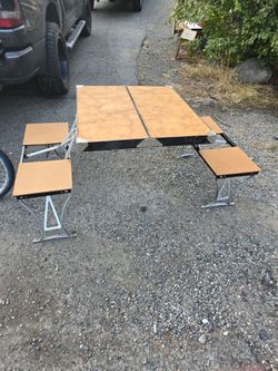 Portable Fold Up Table