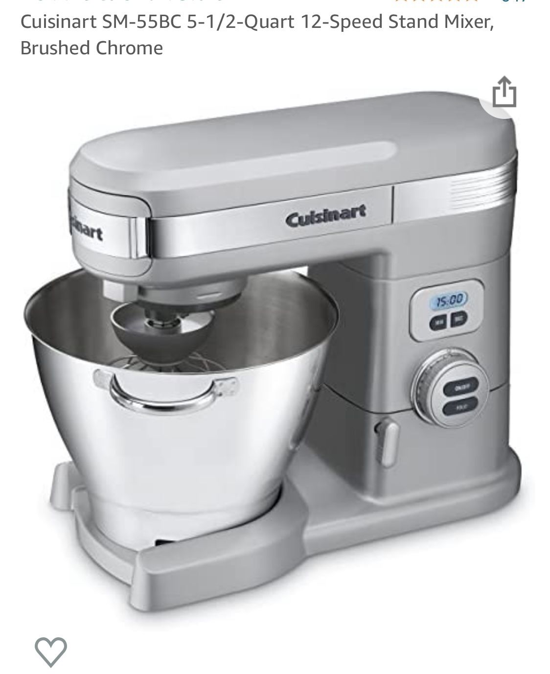 Cuisinart 800 Watt Stand Mixer With Attachments for Sale in Brooklyn, NY -  OfferUp