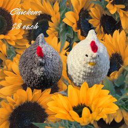 Crochet Chickens
