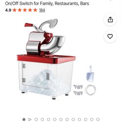 110V Commercial Ice Crusher 440LBS/H, 