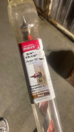 Diablo 3/4 Auger Bit