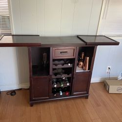 Bar Cabinet Wine Rack 