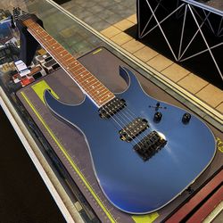 Ibanez RG421EX Prussian Blue Metallic Electric Guitar NEW!