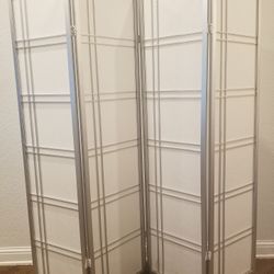 4-Panel Room Divider Screen 