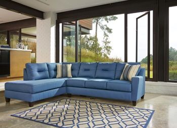 Ashley sectional available in white @wholesale furniture center