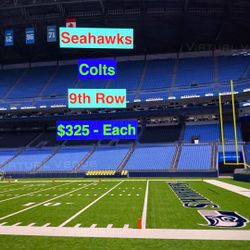 Seahawks Colts Tickets