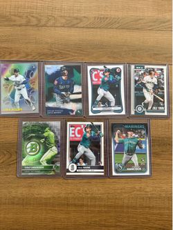 Mariners Rookies Card Lot