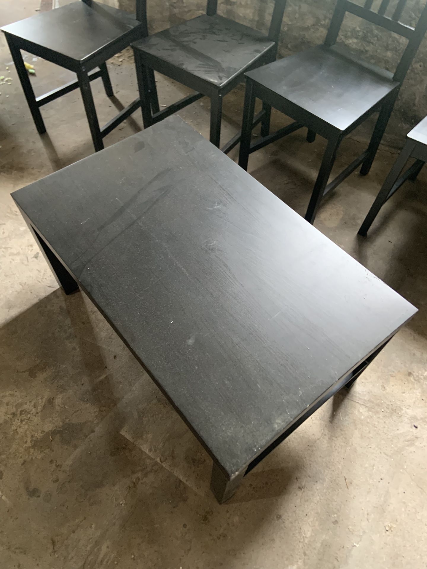 Black Coffee Table