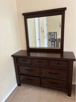 Ashley Drystan 7 Drawer Dresser and Mirror