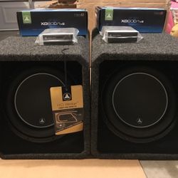 2 JL AUDIO 12W6v3 H.O. READ DESCRIPTION!!