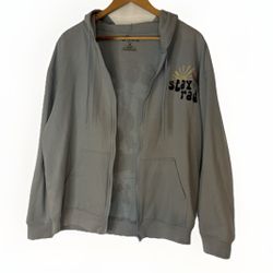 Disney Stitch Junior Hoodie Zip Up Sweatshirt Size Medium 