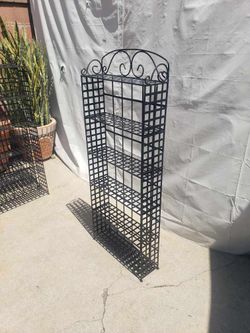 Metal Shelf Rack  / Display Shelf  / DVD CD Shelf-  $20 Each
