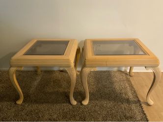 Vintage Ethan Allen French Country End Tables