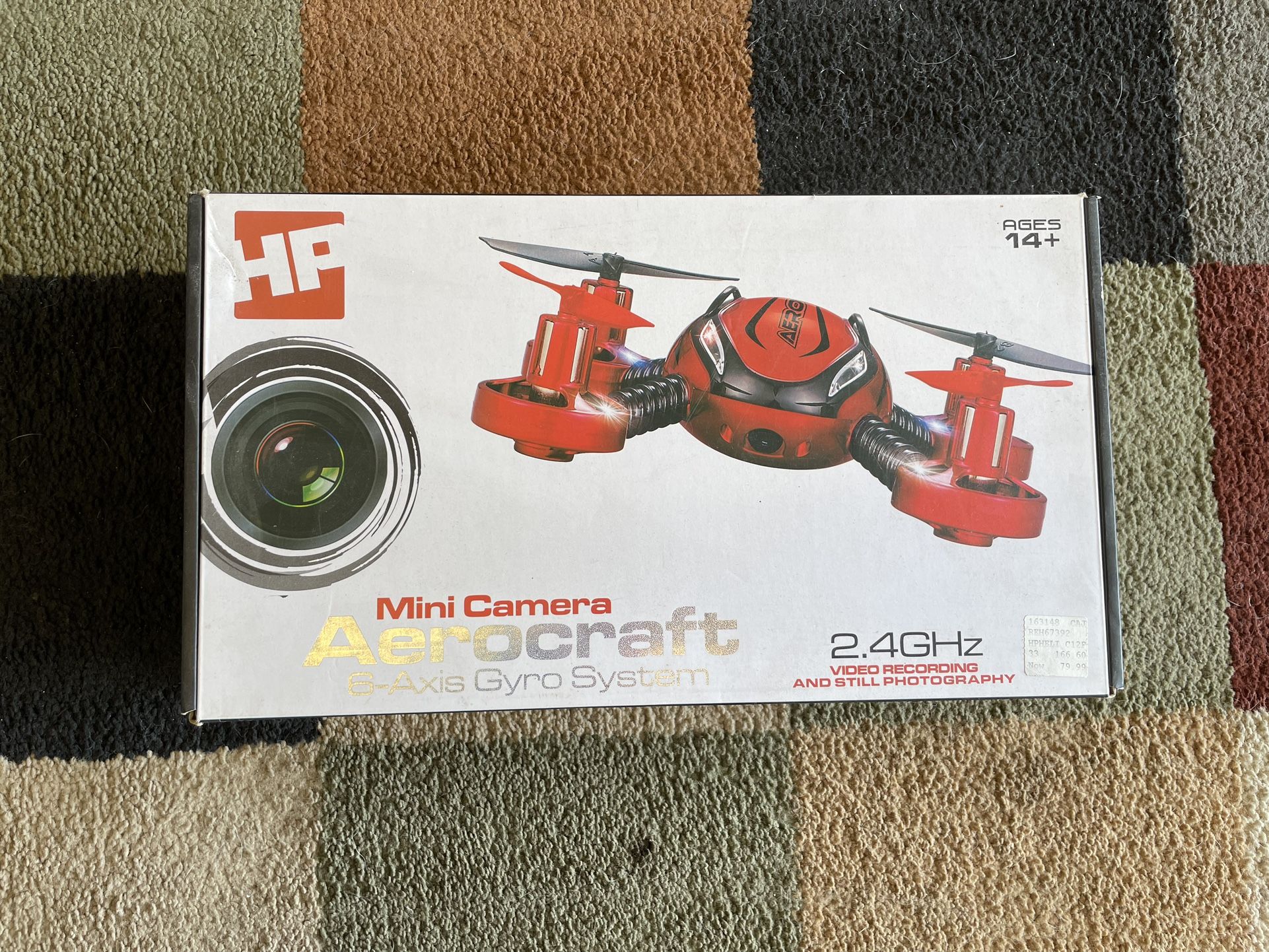 2.4GHz Mini Camera Aerocraft 6-Axis Gyro System