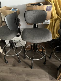 3 High Chairs With Wheels