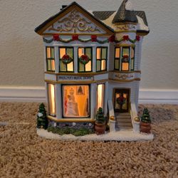 St Nicholas Square  Christmas Village House -
Angelina's Bridal Shoppe