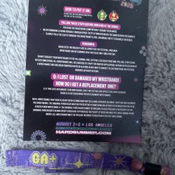 2 day GA+ hard summer ticket for sale