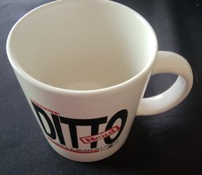 Authentic Rush Limbaugh Rare Ditto Mug