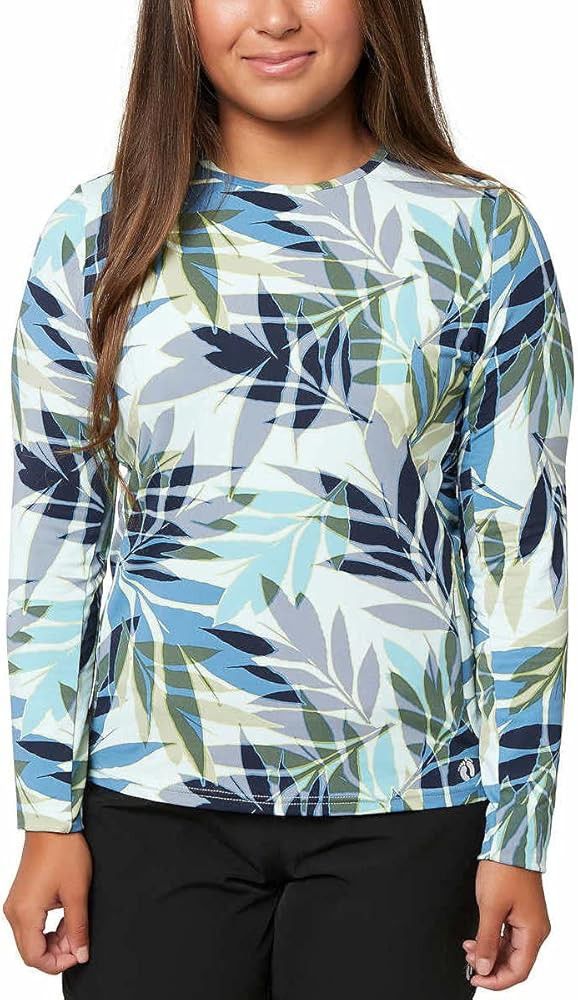 NEW XXL 2X Hang Ten UPF 50 Long Sleeve Mint Green Top Tunic