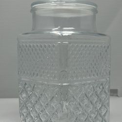 Vintage Glass Apothecary Jar 
