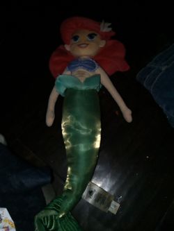 Little mermaid stuffed doll