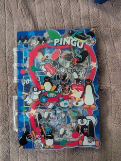 Pingu Notebook Shaker Acrylic Book A7 size