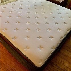 Luxe Dusk, Cal King, Cover: GlacioTex Cooling Cover, Top Layer: ErgoAlign Layer Like New
