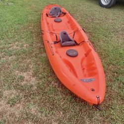 2 Person Kayak And Paddles